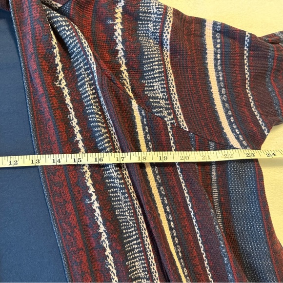 Splendid Multicolor Knit Open Cardigan. Size Large. - Picture 3 of 8